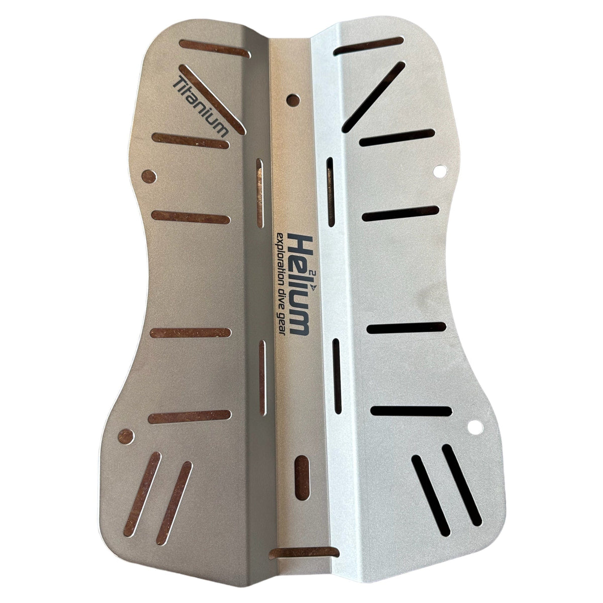 Helium Dive Titanium Backplate Curve Paragon Dive Group