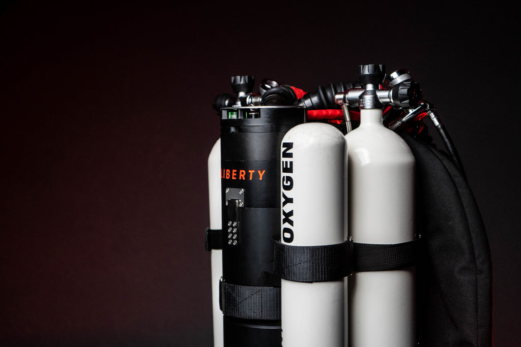Liberty Oxygen scuba tanks