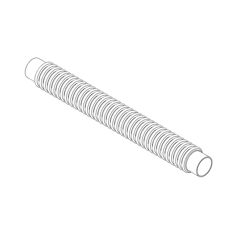 Flexible corrugated tube