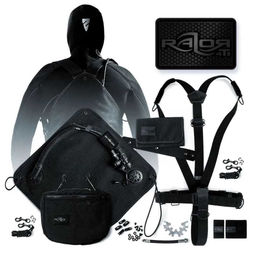 RAZOR - Razor 4 Black Titanium Sidemount System