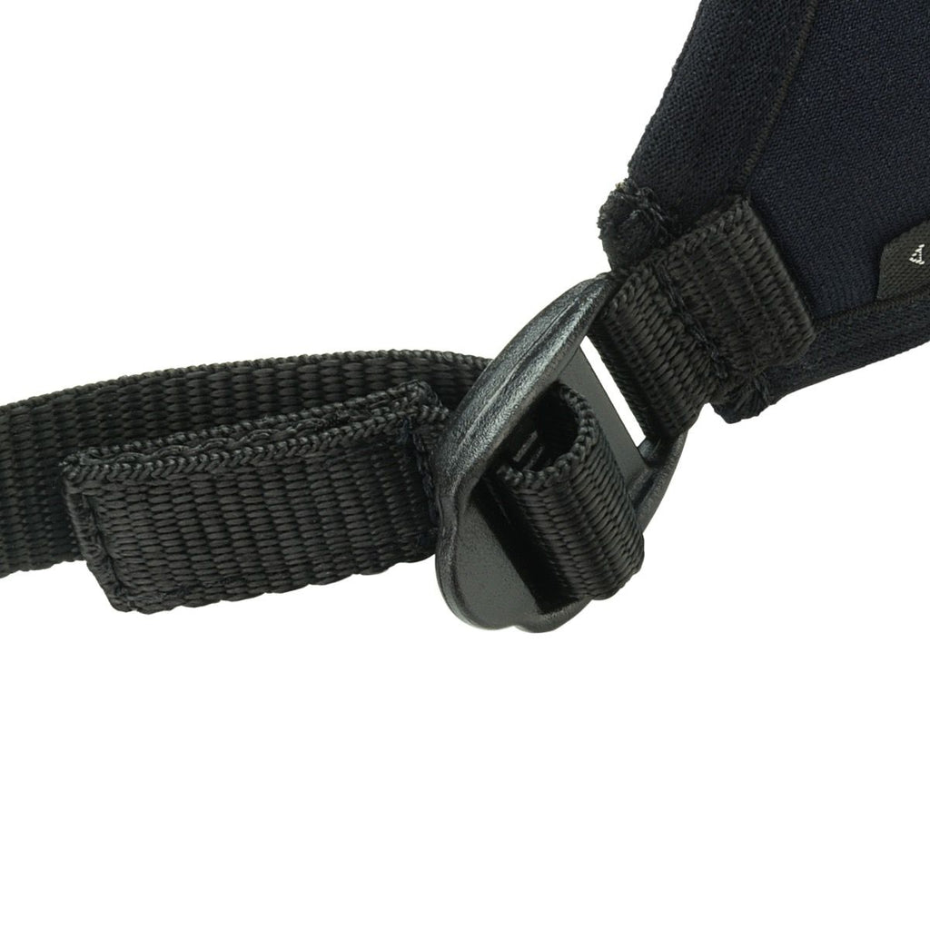 Easy-find slider buckle on AP Diving equipment