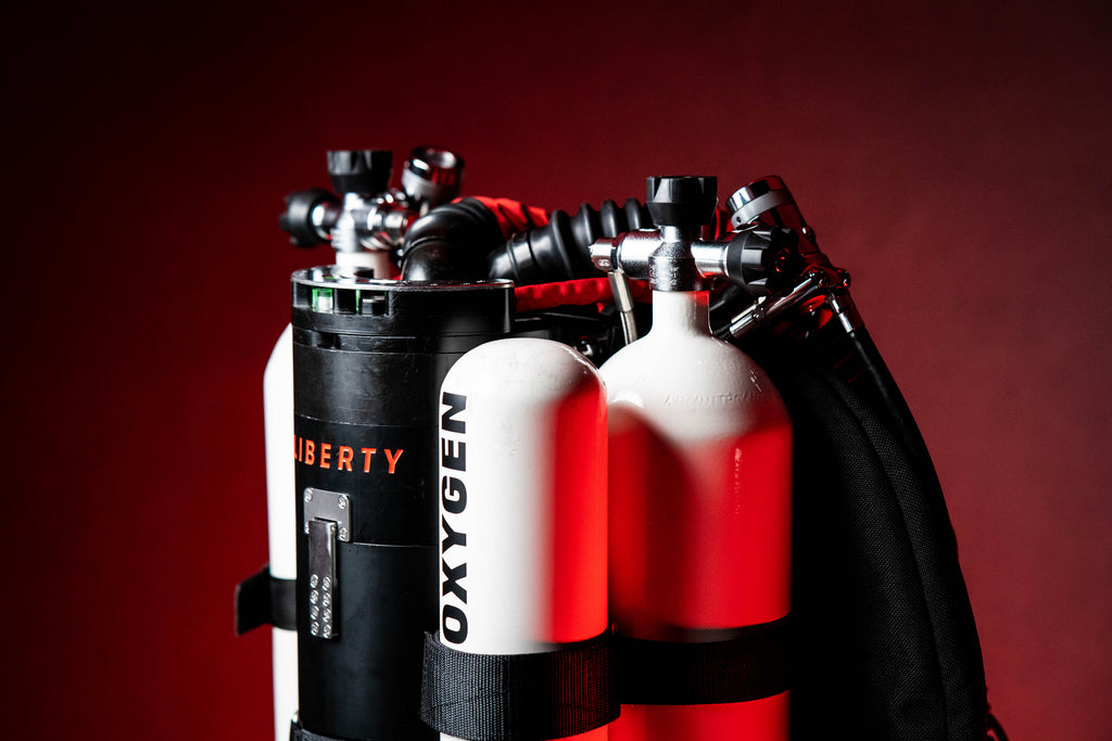 Heavy duty oxygen tank, Liberty brand.