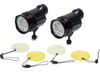 Backscatter - Dual Hybrid Flash Underwater Strobe Bundle with Flat Diffusers