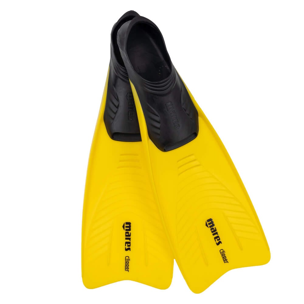 Mares Clipper yellow fins