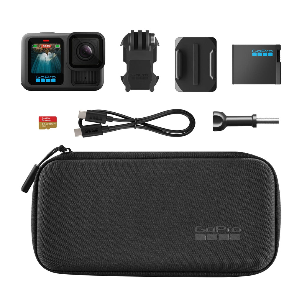 HERO13 GoPro camera and accessories kit