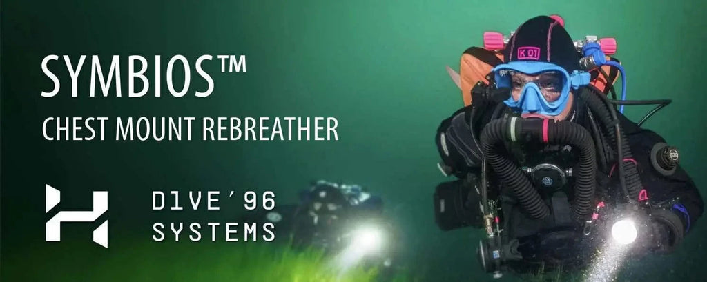 Halcyon Symbios chest mount rebreather diving