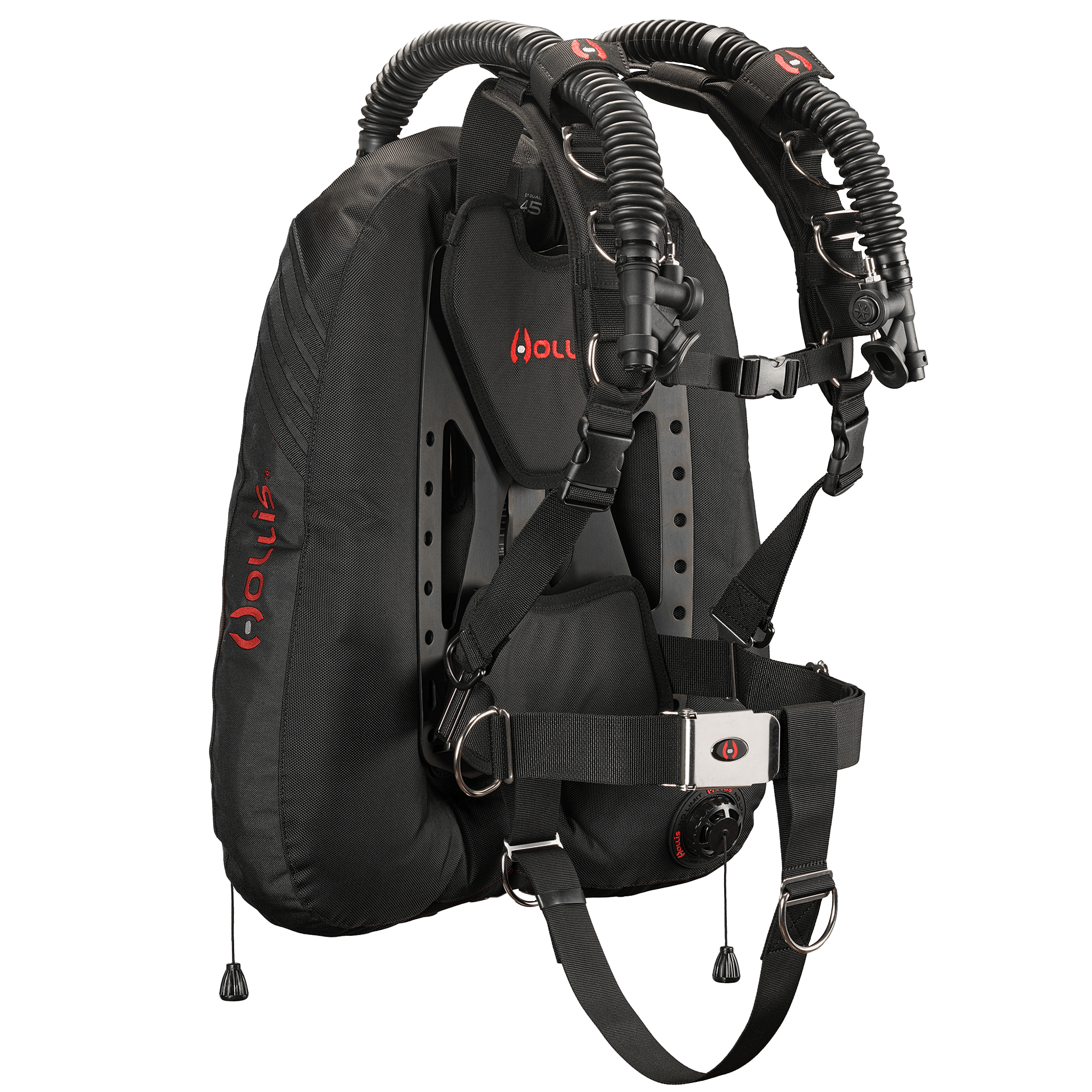 Hollis - Custom DT45 Dual Elite 2 Harness System with Aluminum Backpla