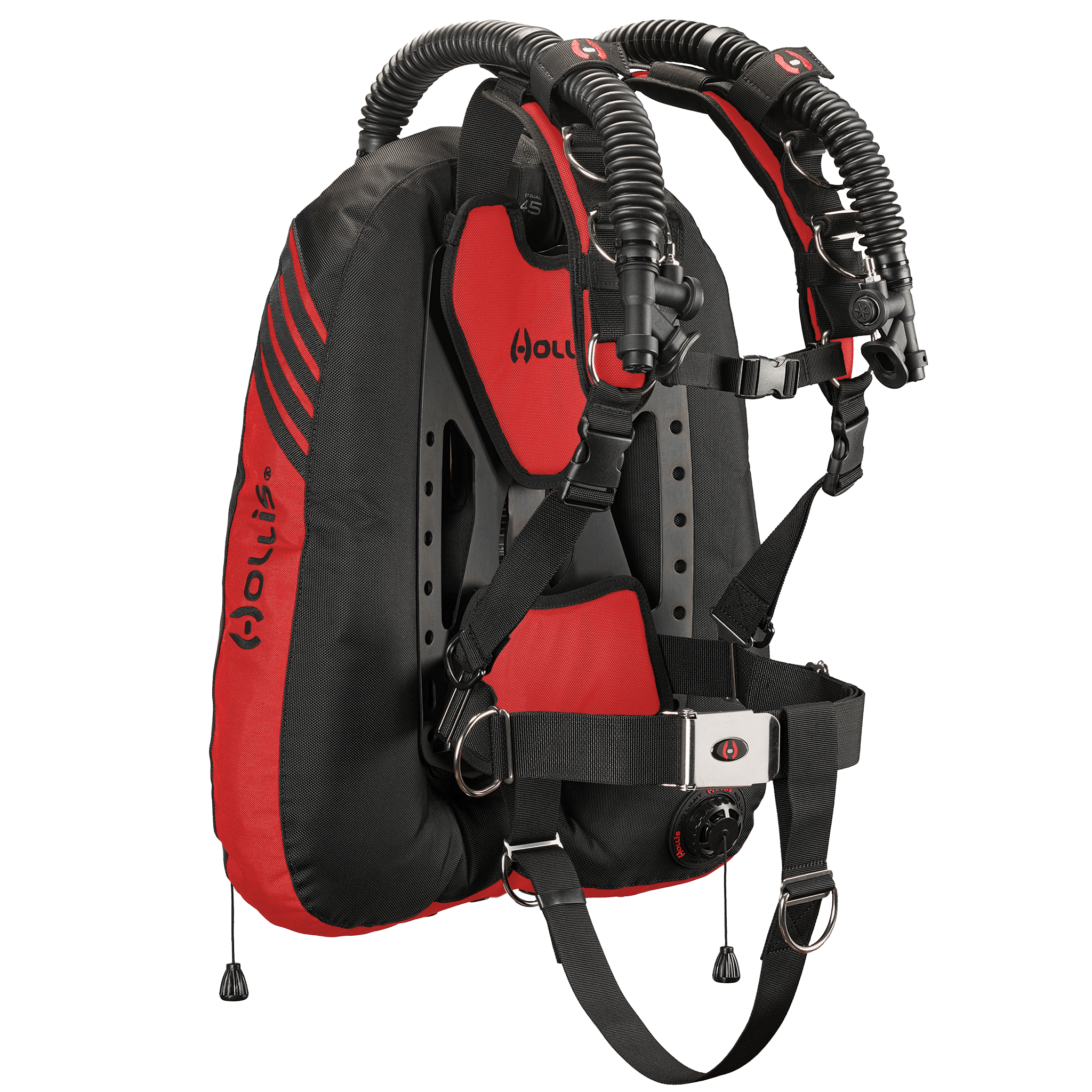 Hollis - Custom DT45 Dual Elite 2 Harness System with Aluminum Backpla