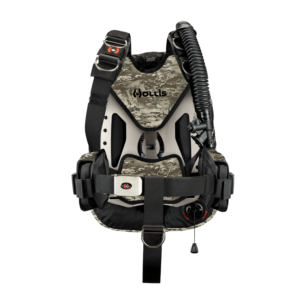 Hollis - Custom ST22 Solo Harness System with Stainless Steel Backplat