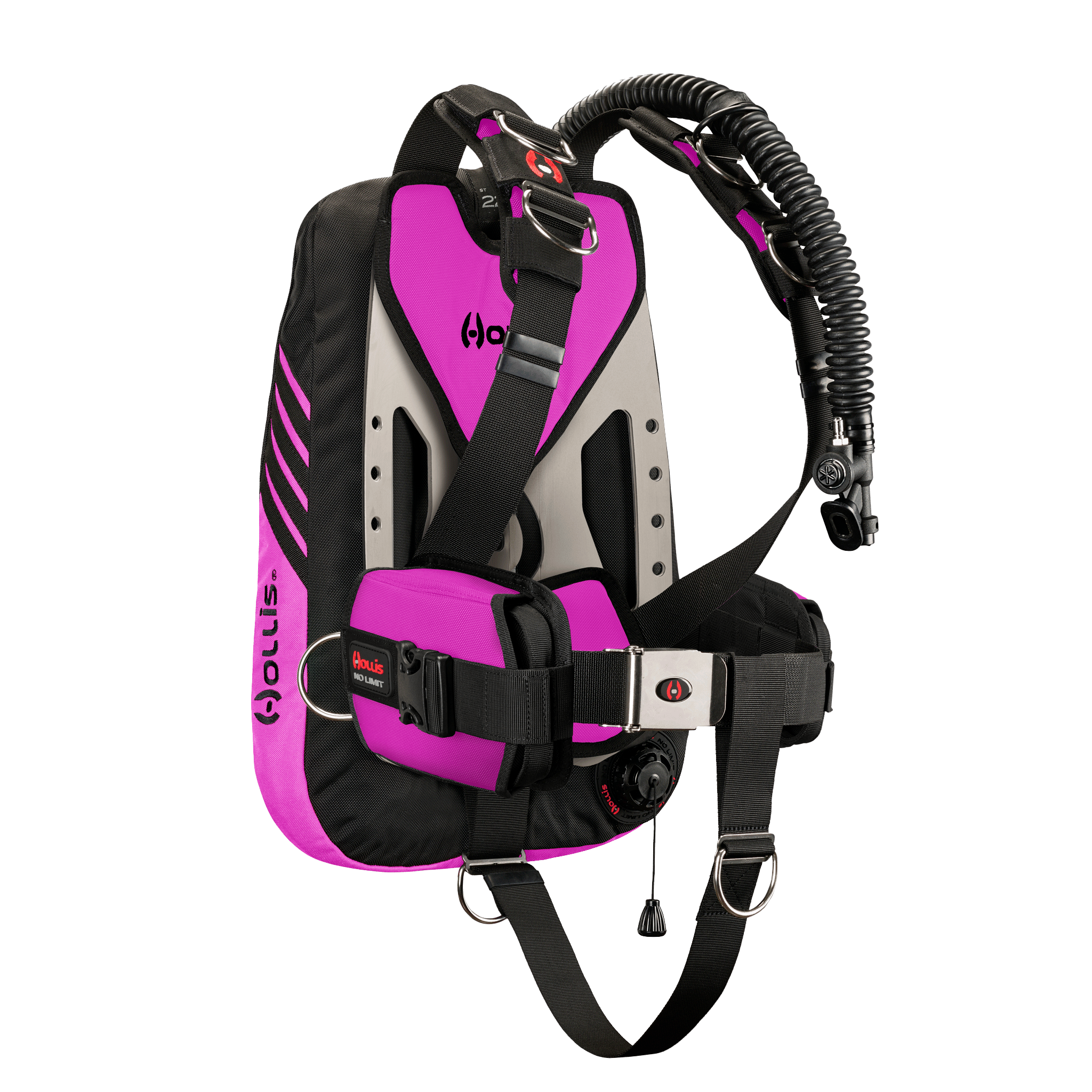 Hollis - Custom ST22 Solo Harness System with Stainless Steel Backplat