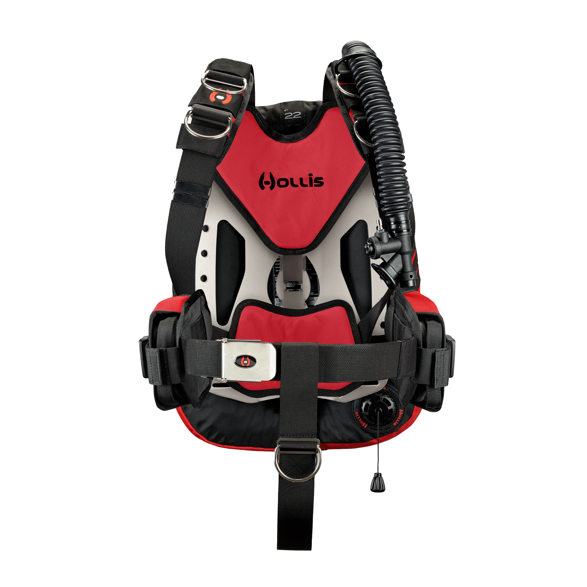 Hollis - Custom ST22 Solo Harness System with Stainless Steel Backplat