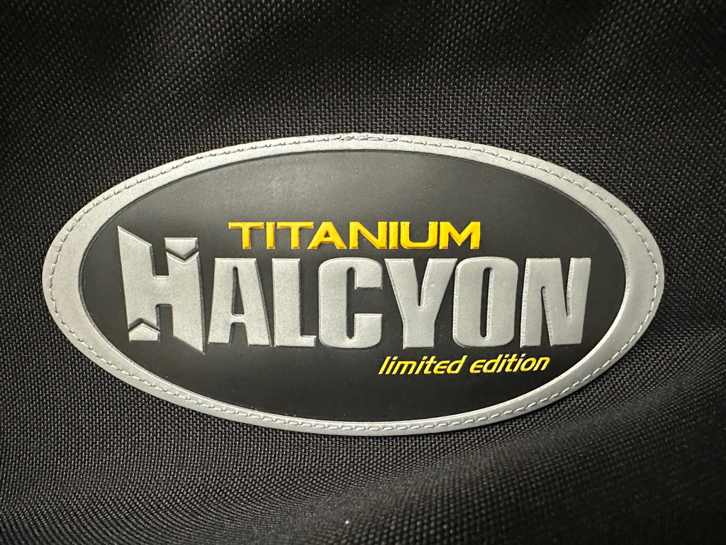 Oval Titanium Halcyon patch.