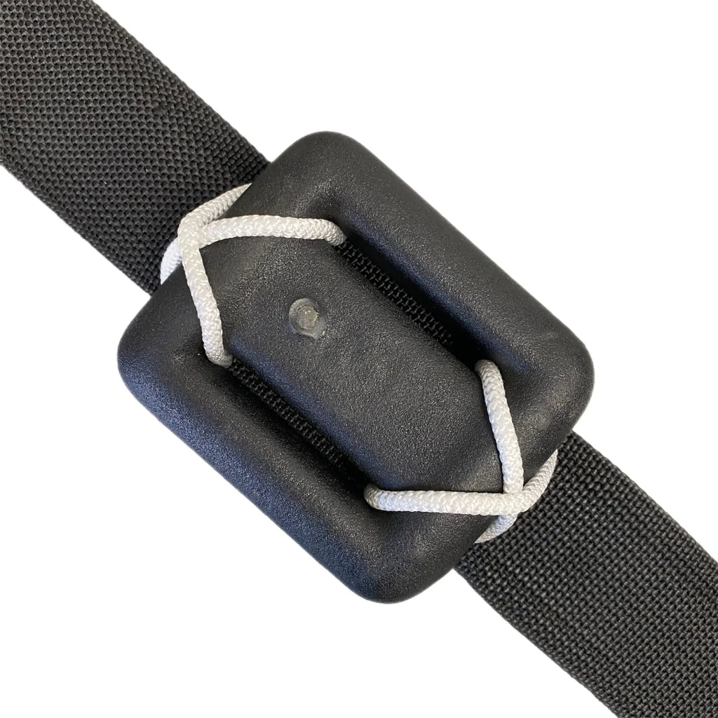 Black buckle detail on a scaled strap, IMG_9513