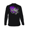 Sea Fear - Black Inking Octo Long Sleeve Rash Guard
