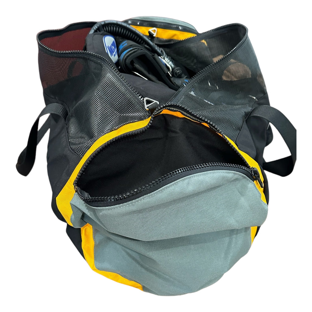 Open black and yellow duffel bag, Photoroom_001_20240820_155859