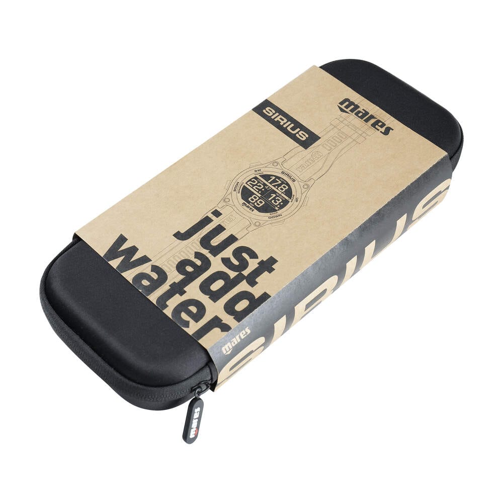 Mares Sirius dive computer case, Just Add Water