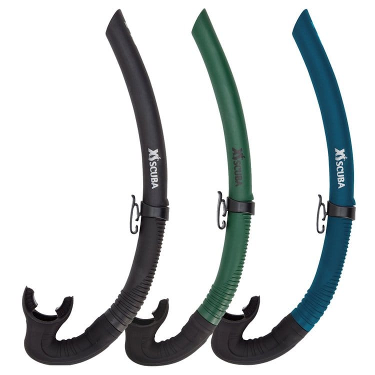 Snorkels - Black, Green, & Blue SN500-FLO