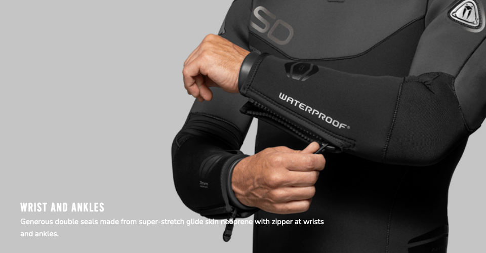 Waterproof SD Neoflex 7MM Semi-Drysuit for Men