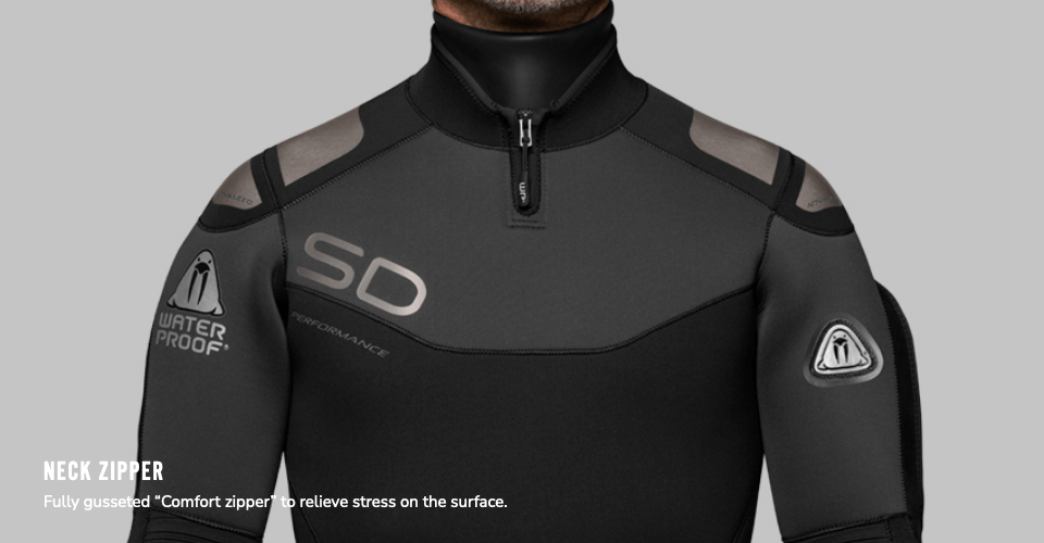 Waterproof SD Neoflex 7MM Semi-Drysuit for Men
