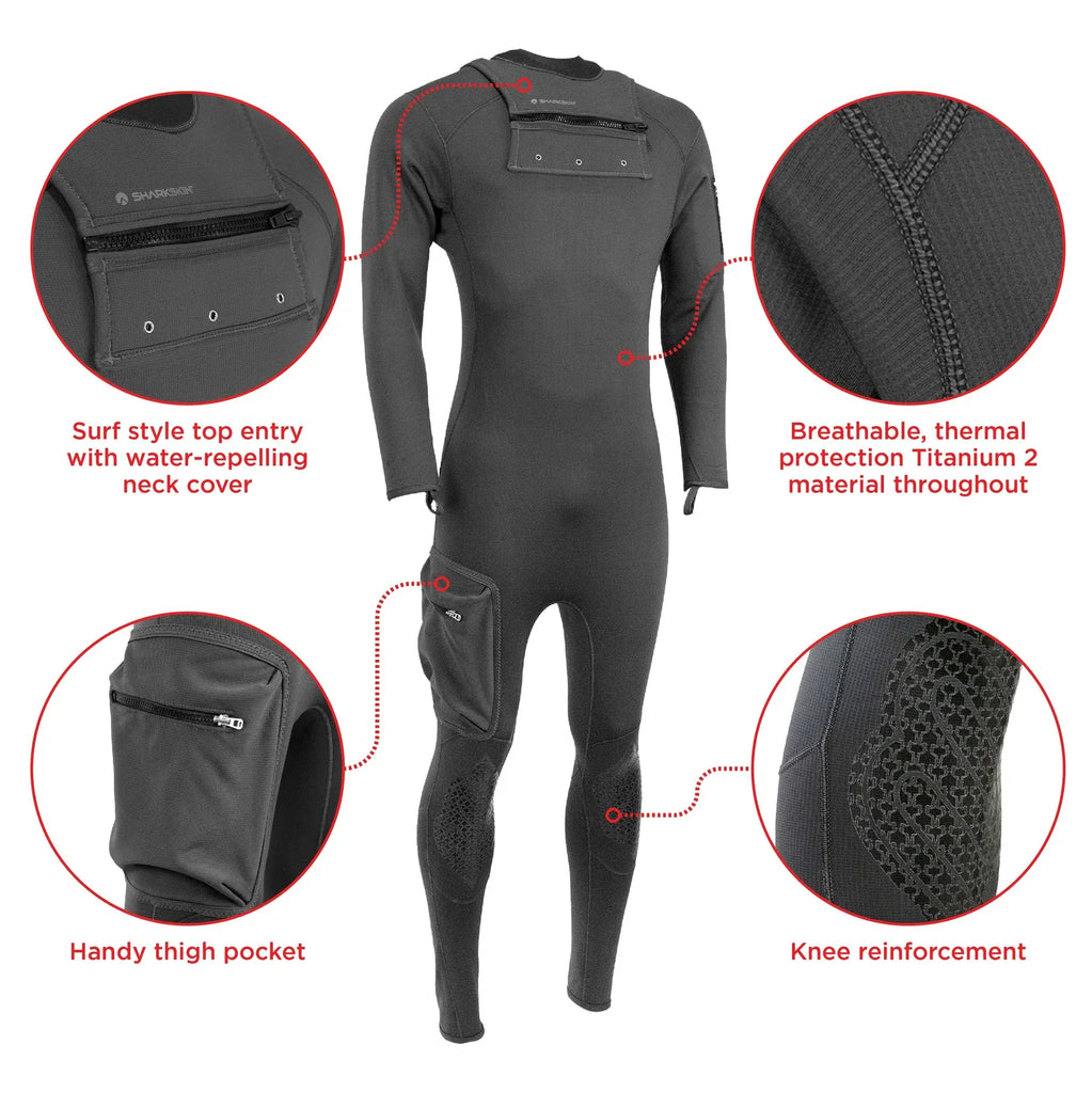 Breathable thermal protection wetsuit