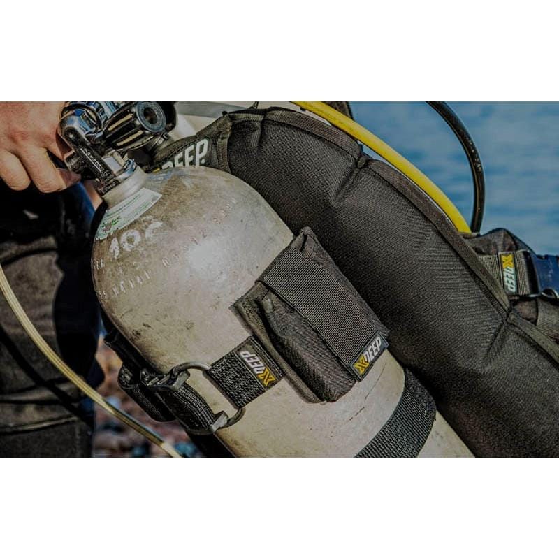 Poches De Lest XDEEP SM Trim – 2 X 1,50 Kg, Pour Bretelles Et Ceinture En Sidemount