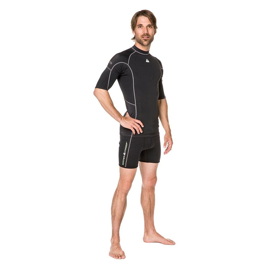 Men's WP-R30SM-3XS wetsuit top and shorts set