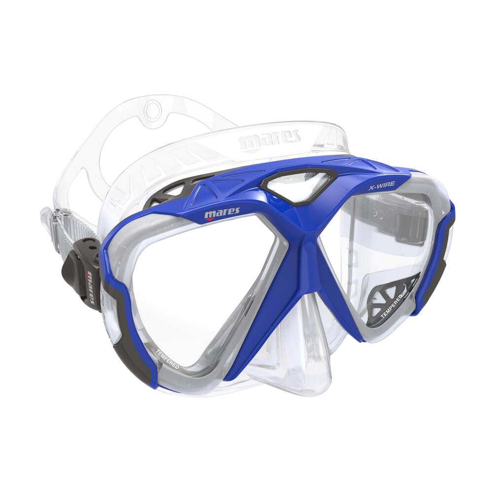 XWIRE Mask 3 - Blue and black diving mask