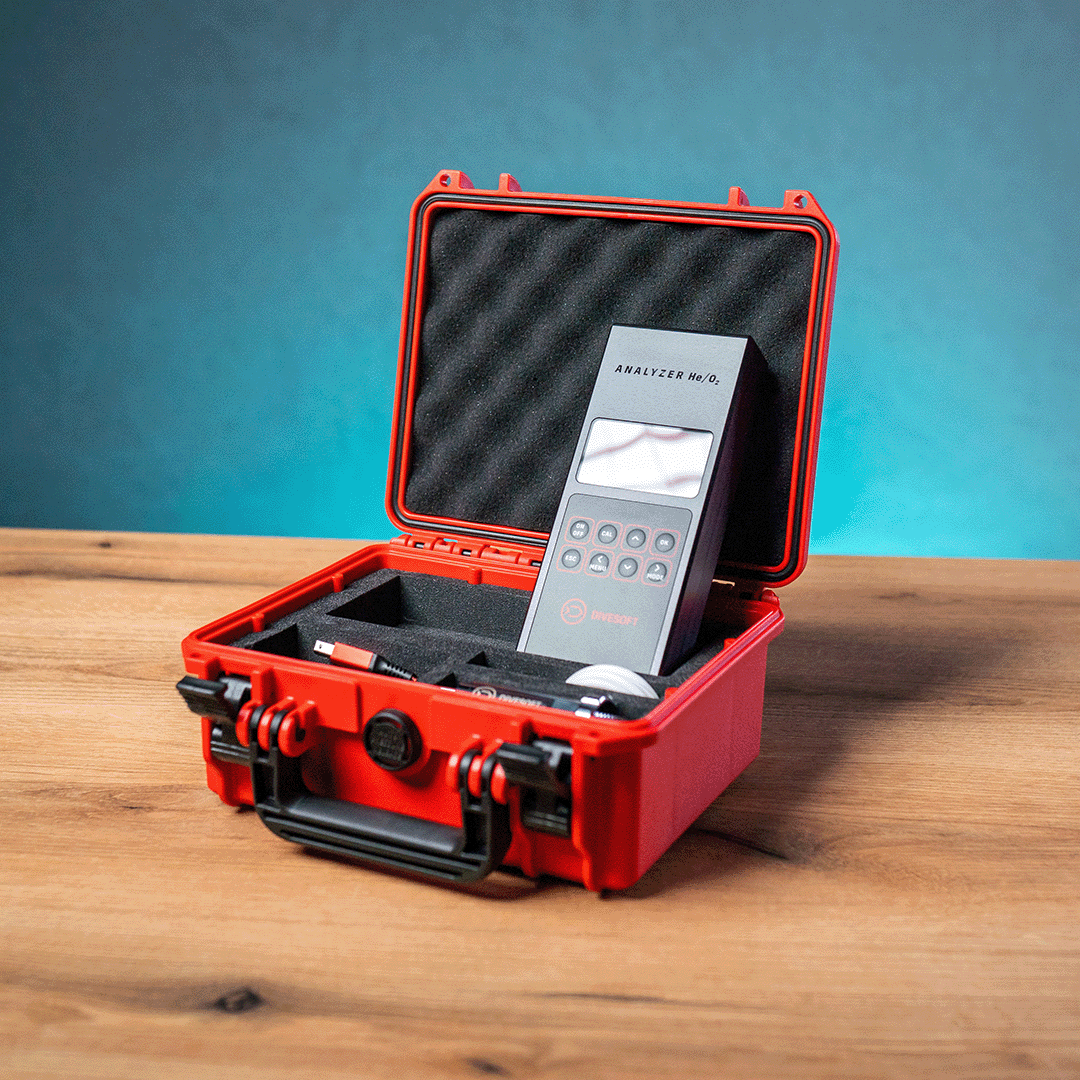 Trimix Analyzer - Divesoft Analyzer Set Blender Standard