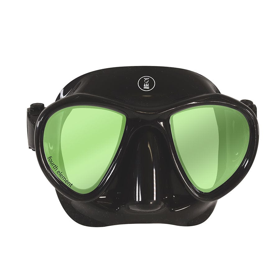 Aquanut3 black diving mask