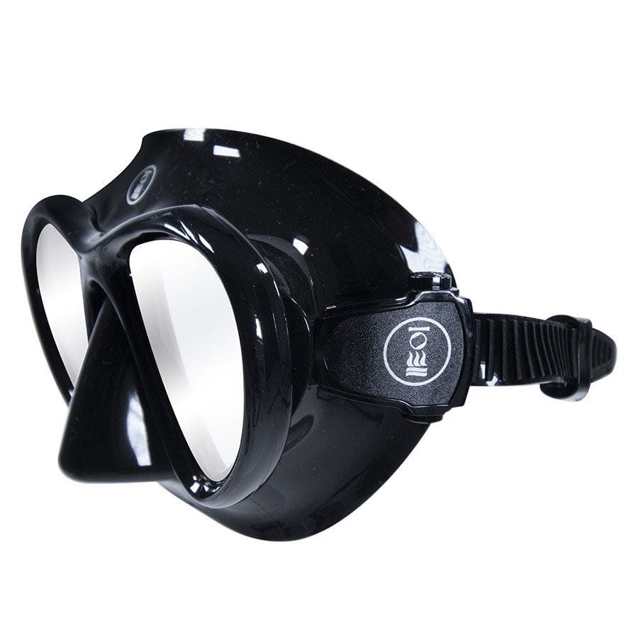 Aquanut6 black diving mask
