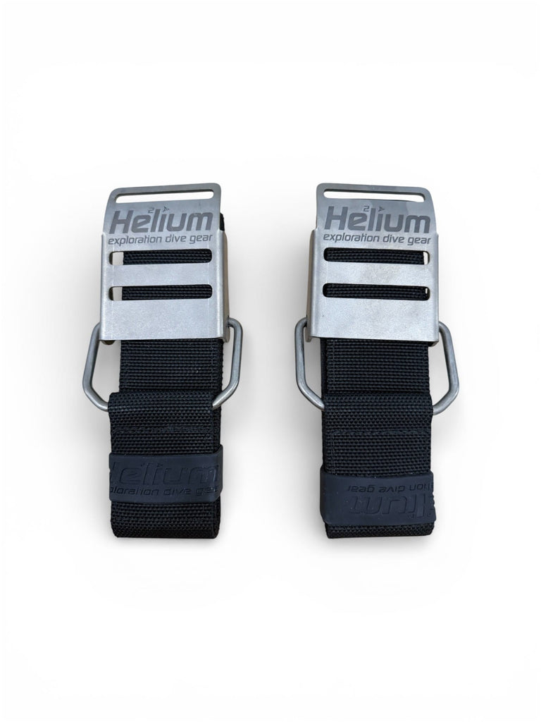 helium dive gear Signature Titanium Backplate