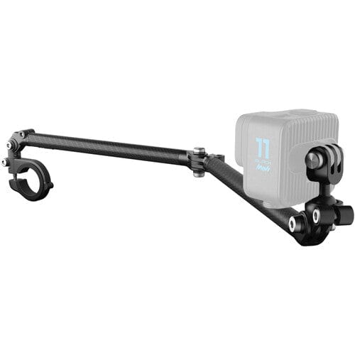 Boom bar with action camera mount