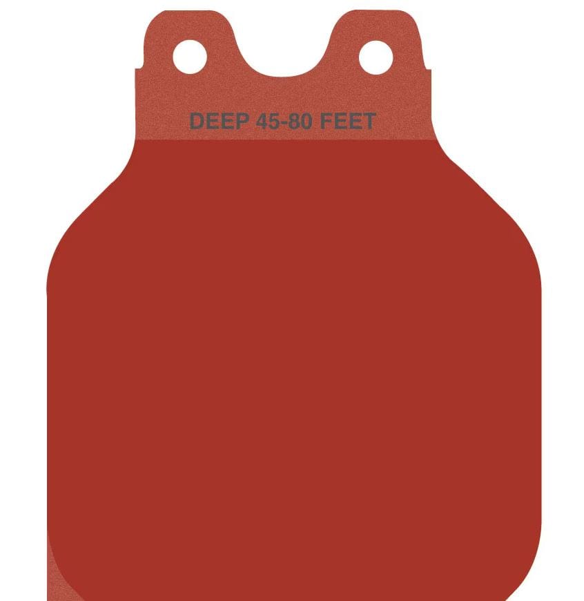 Deep water dive marker (45-80 feet)