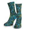 Spacefish Army - Hammerhead Hibiscus Dive Socks