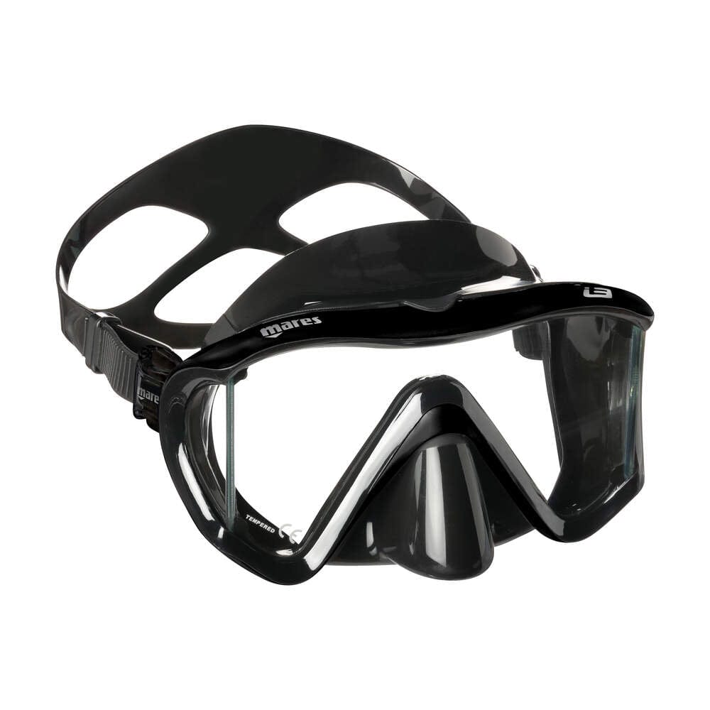 Mares i3 mask - black diving mask