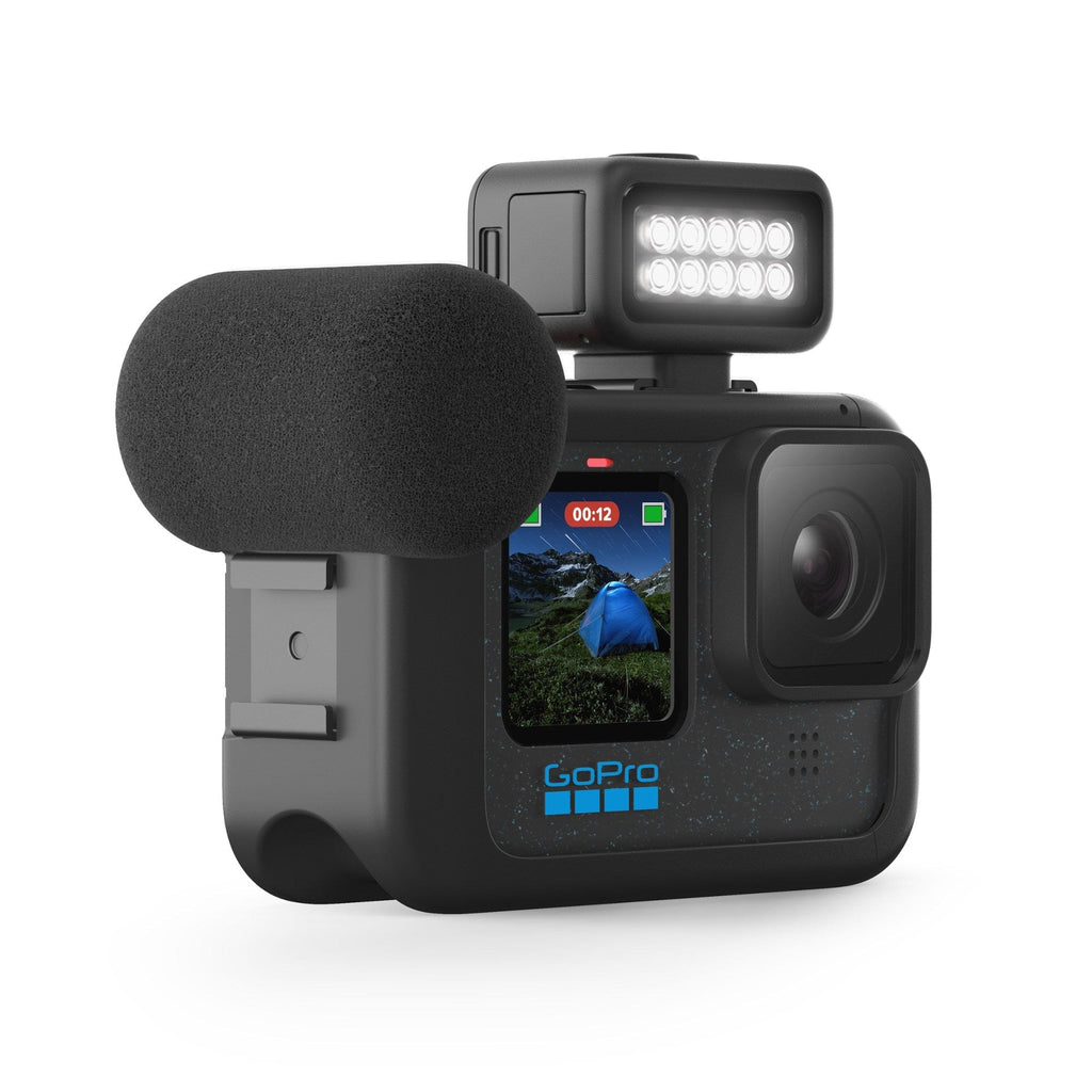 GoPro camera with Light Mod 3