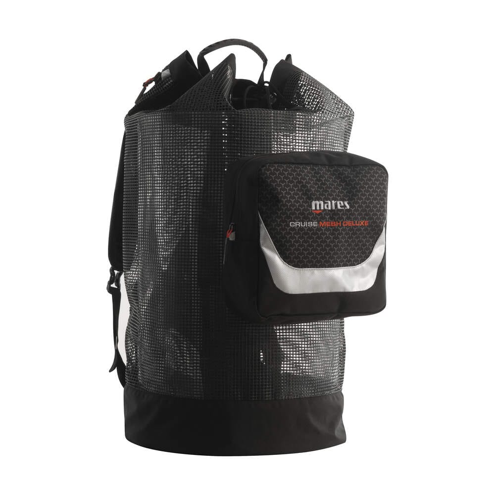 Mesh backpack scuba gear bag