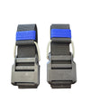Helium Dive - Tank Cam Straps with Plastic Buckle & V2 Loops (PAIR)