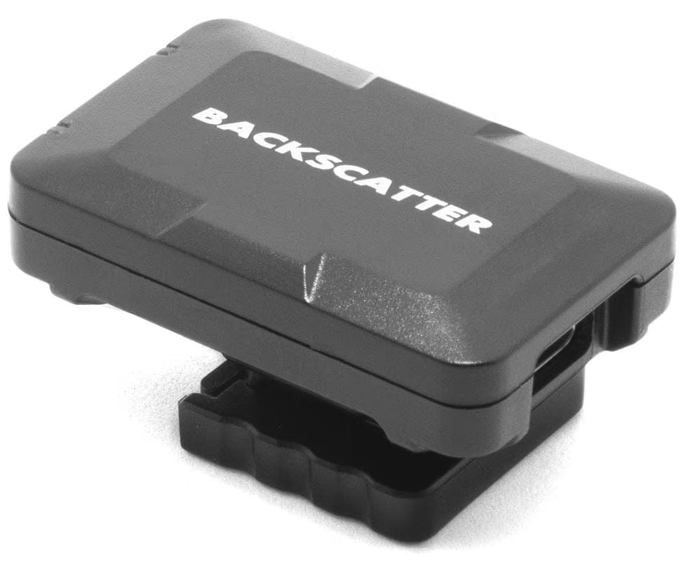 Backscatter single LED light