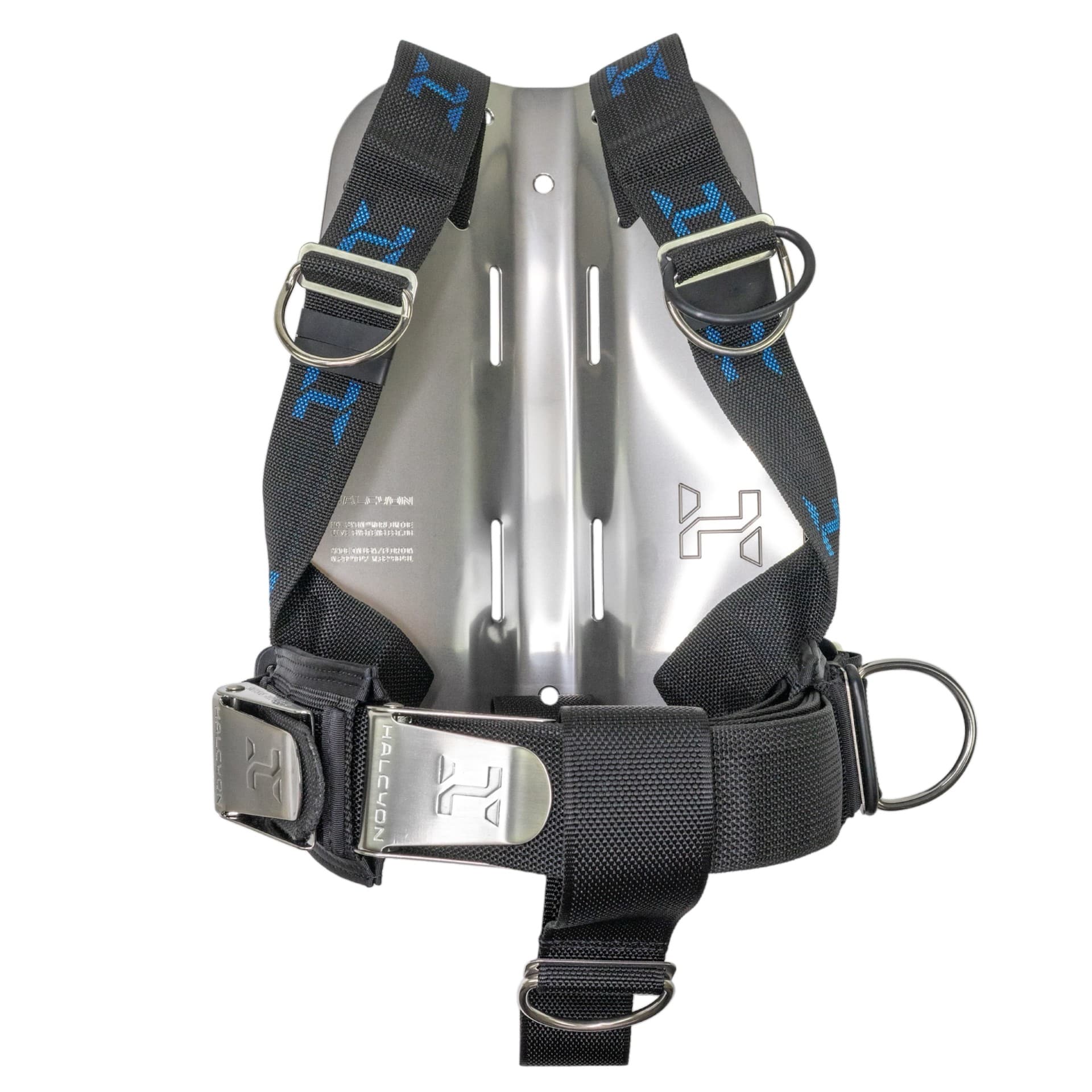 Halcyon Aluminium Backplate and Harness for Divers