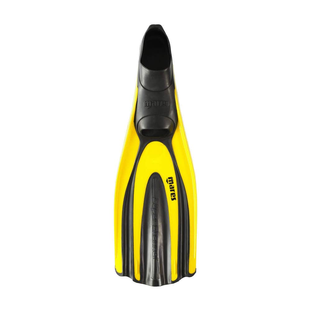 Mares Superchannel Full Foot Fins - Yellow
