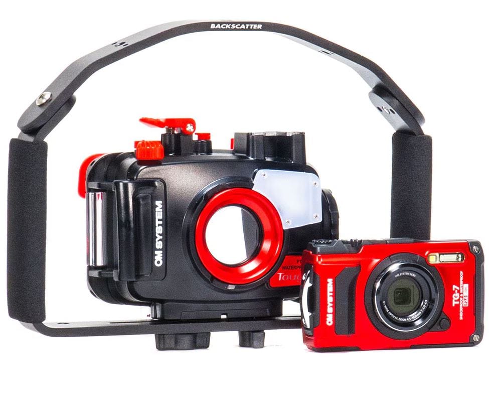Camera Housing Package for OM System TG-7 with Arch Tray