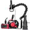 Backscatter - OM System TG-7, Mini Flash 3, & OS-1 Snoot Underwater Photo Package