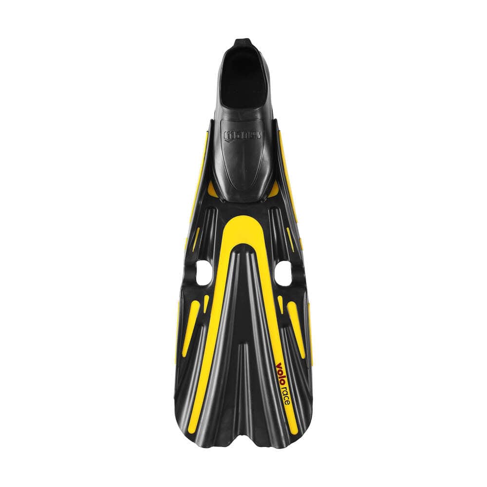 Volorace black and yellow diving fins
