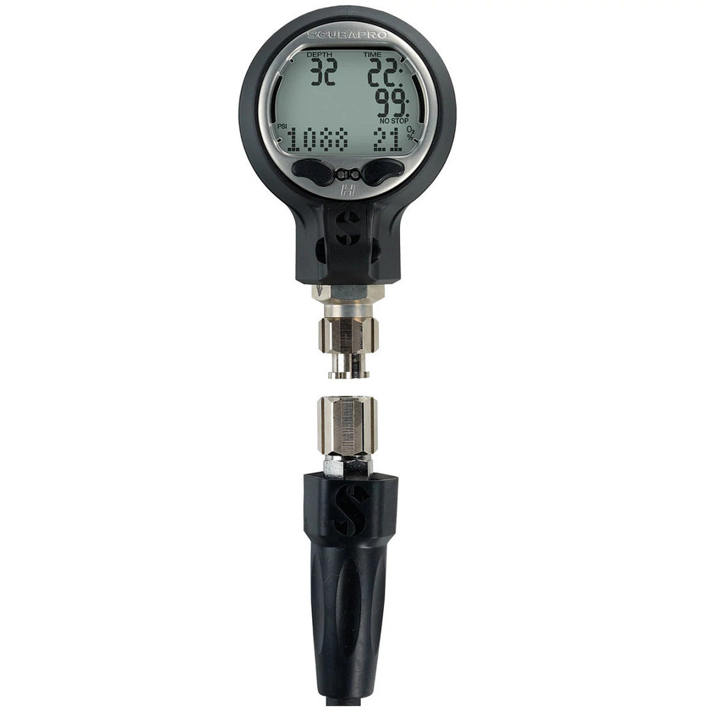 Scubapro 1091057 dive computer gauge showing pressure