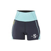 SCUBAPRO - Women's 1.5MM Caribbean Teal Everflex Shorts