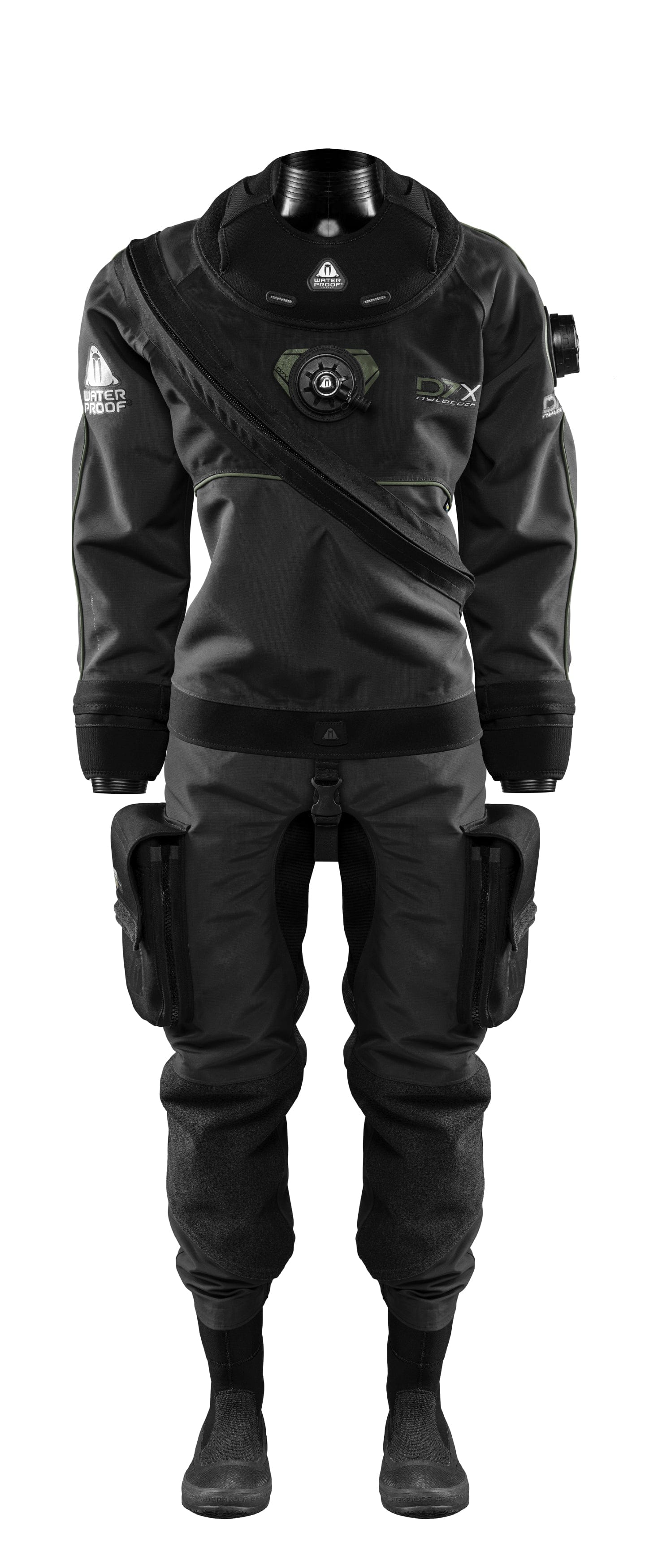 美品 DESCENTE トラベルスーツ ストレッチ SOLOTEX DRY L Drysuit Male Female - Waterproof D7X NyloTech for All Sizes