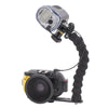 SEA&SEA - DX-6G Pro Set - DX-6G, YS-03 Strobe, Fiber Optic Cable II M/2, Flexible Grip 280X & Single Tray X & W.A. Lens