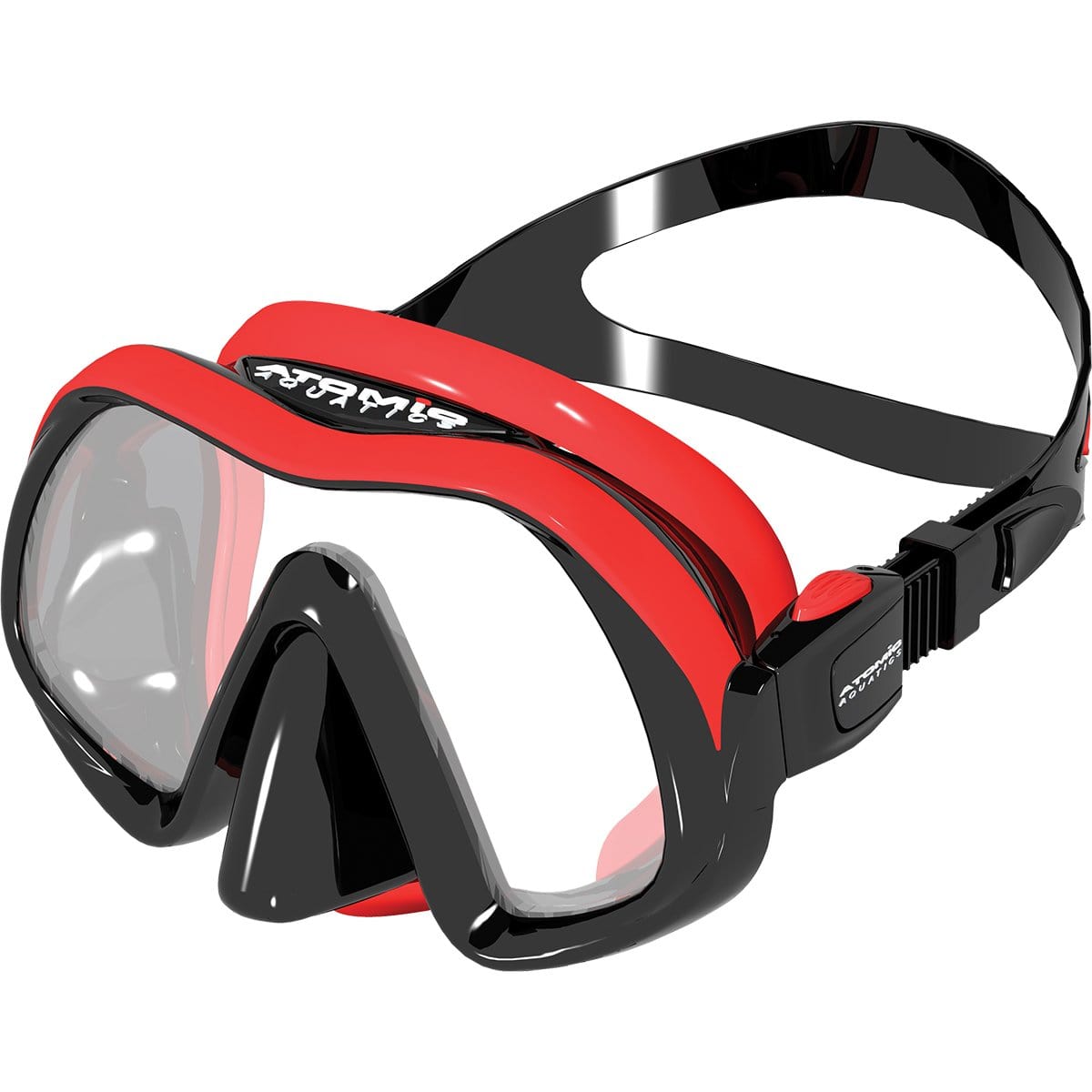 head venom swimming goggles Venom Frameless Mask by Atomic Aquatics