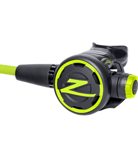 Close-up of Zeagle F8 Octo regulator